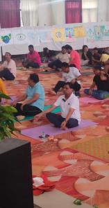 International Yoga Day at BRD Medical College Gorakhpur