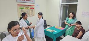 सर्वाइकल कैंसर के विरुद्ध जनपद गोरखपुर में HPV टीकाकरण अभियान - 10 अप्रैल 2026