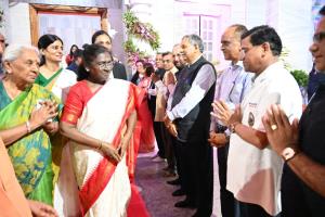 Honorable President mam visit at Gorakhpur